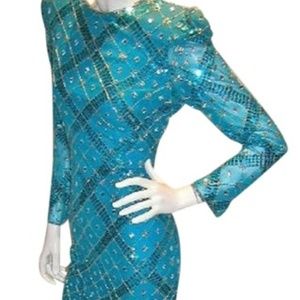 B 4884 gown, formal, after-five, cocktail, bride